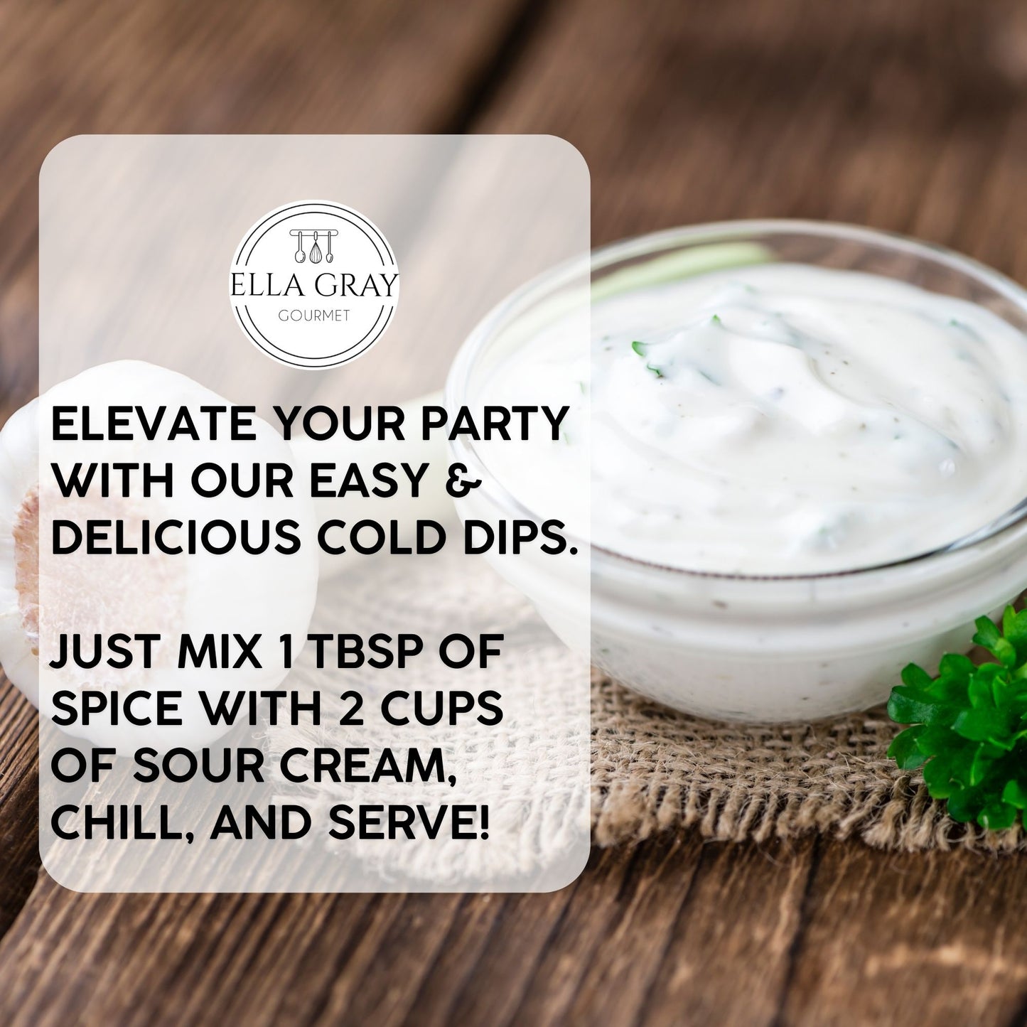 Cold Dip - Roasted Garlic