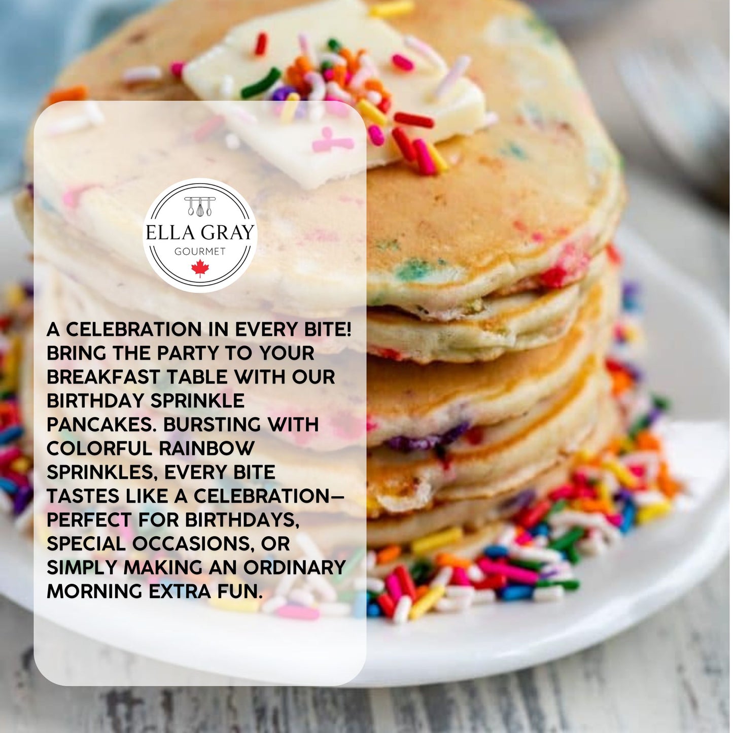BIRTHDAY SPRINKLES PANCAKE MIX