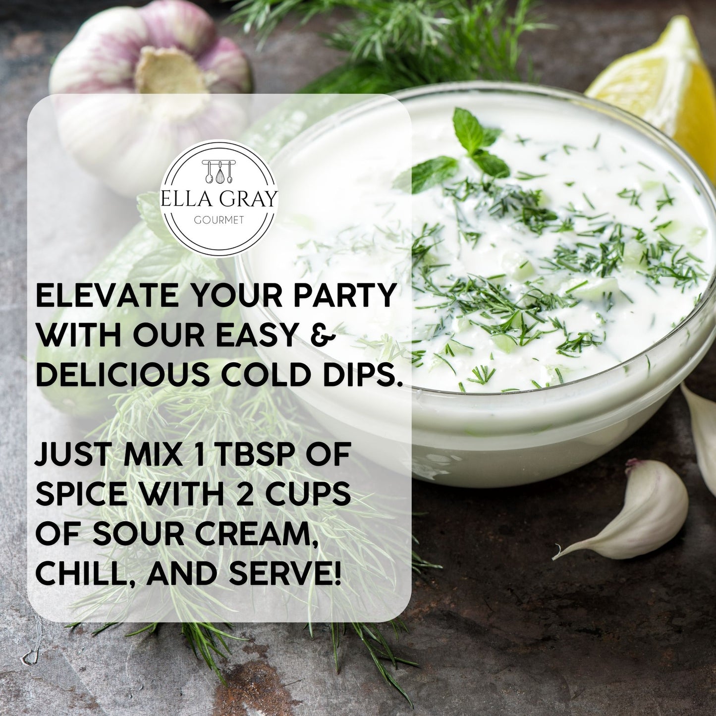 Cold Dip - Lemon Dill