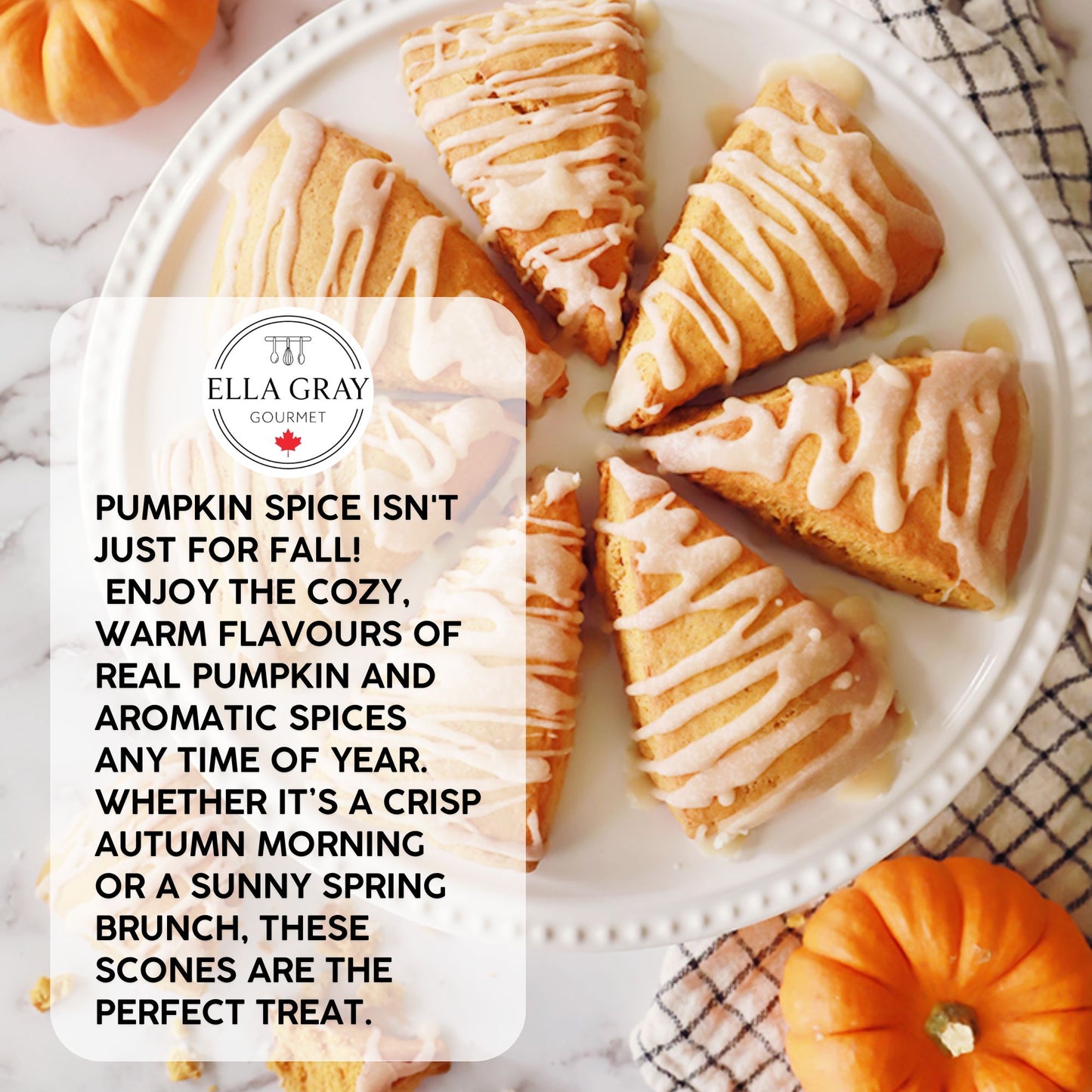 PUMPKIN SPICE SCONE MIX