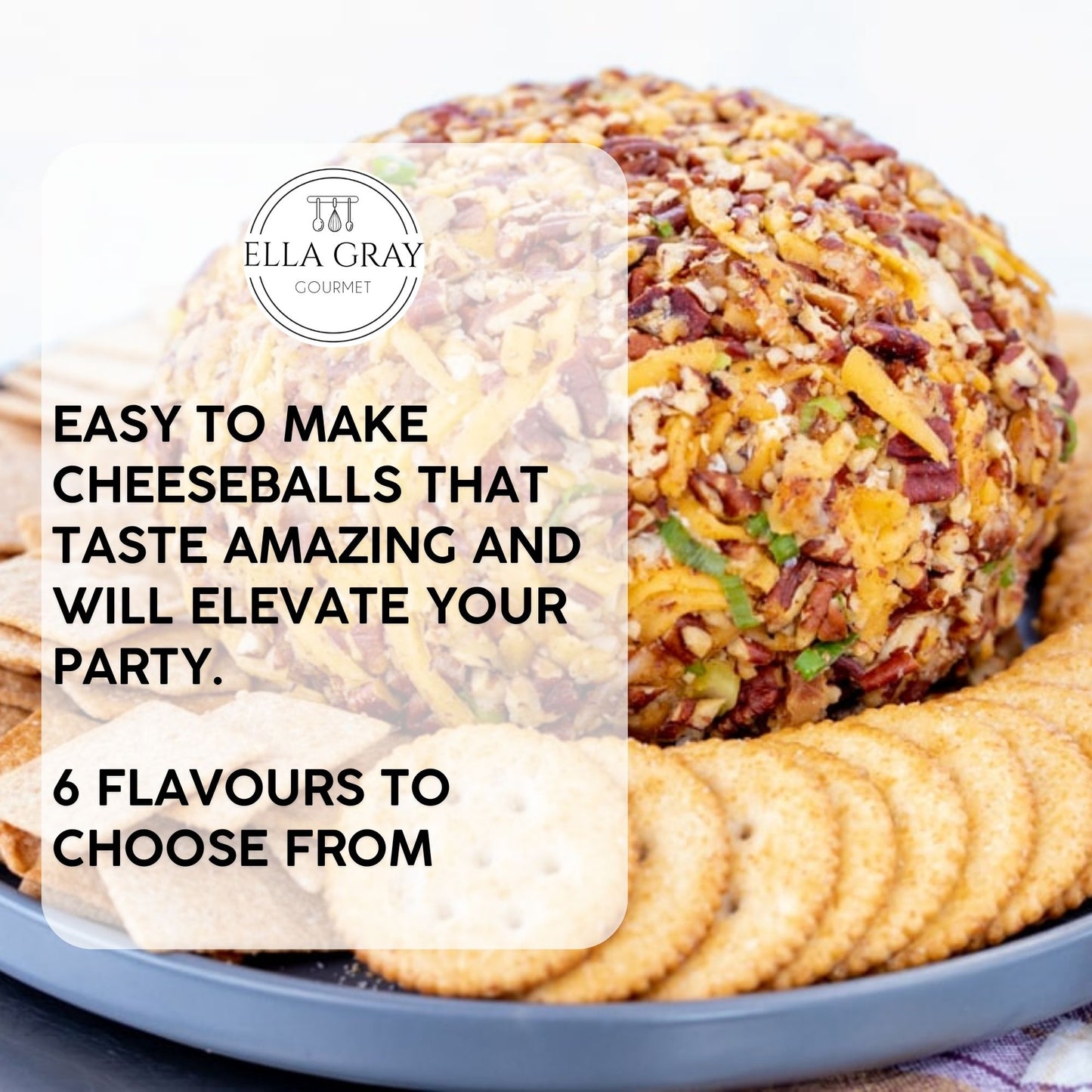 Cheeseball Appetizer - Smokey Bacon