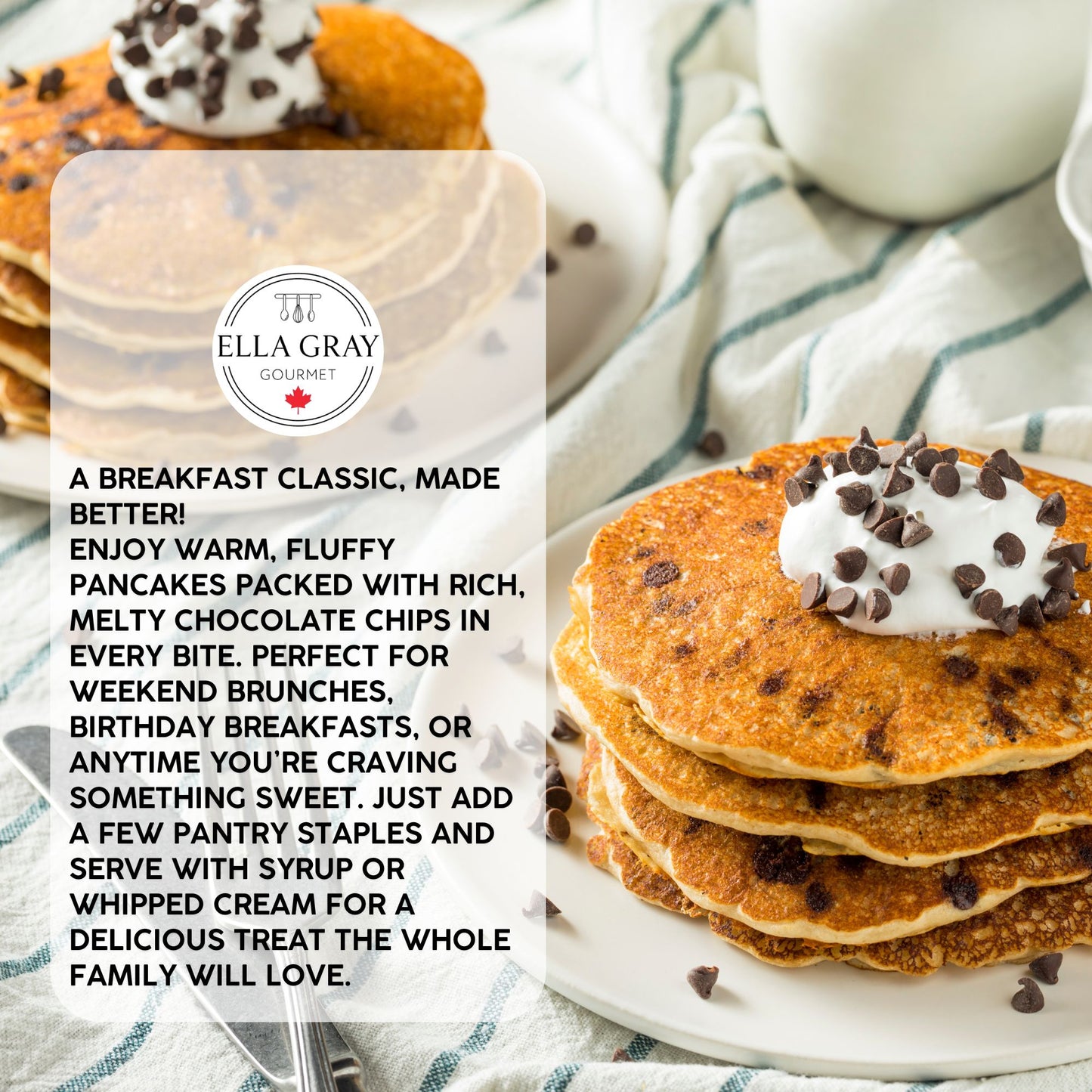 CHOCOLATE CHIP PANCAKE MIX