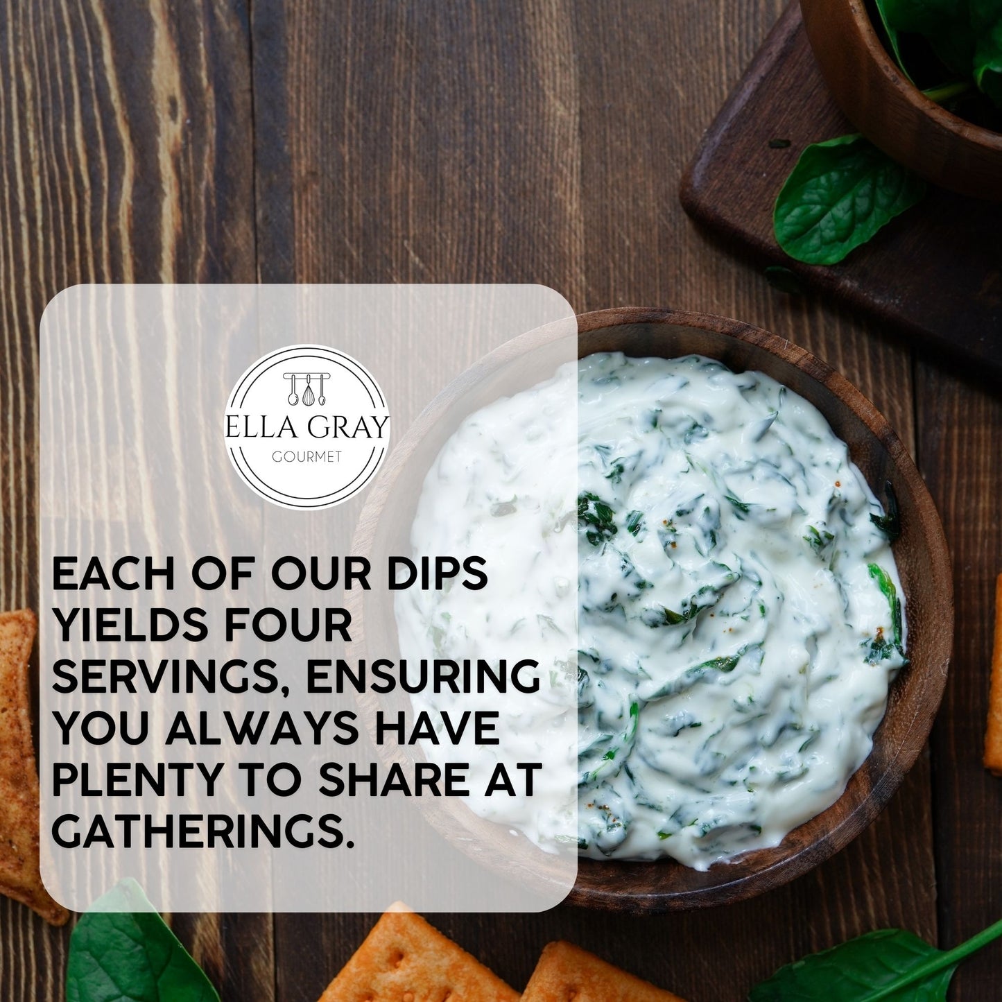 Cold Dip - Spinach & Onion