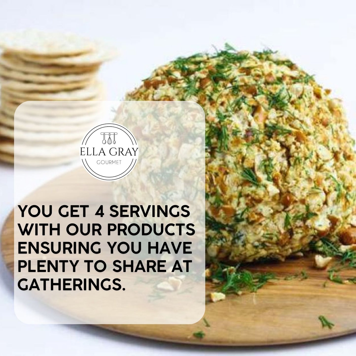 Cheeseball Appetizer - Dill & Onion