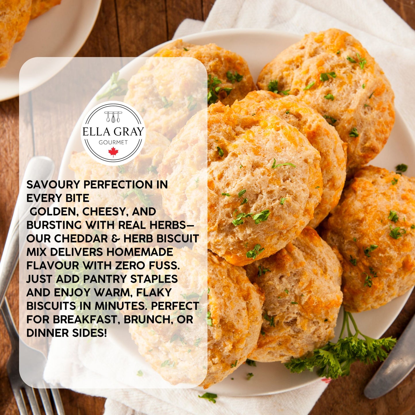 Cheddar Garlic Biscuit Mix