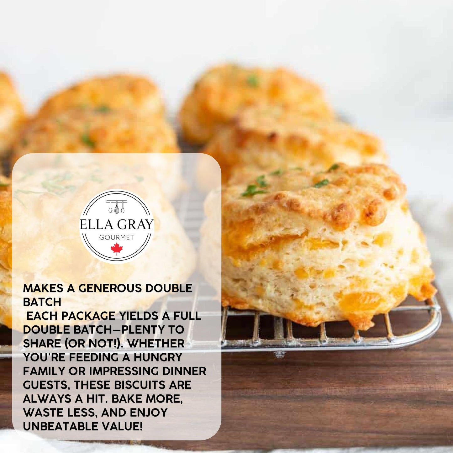 Cheddar Garlic Biscuit Mix
