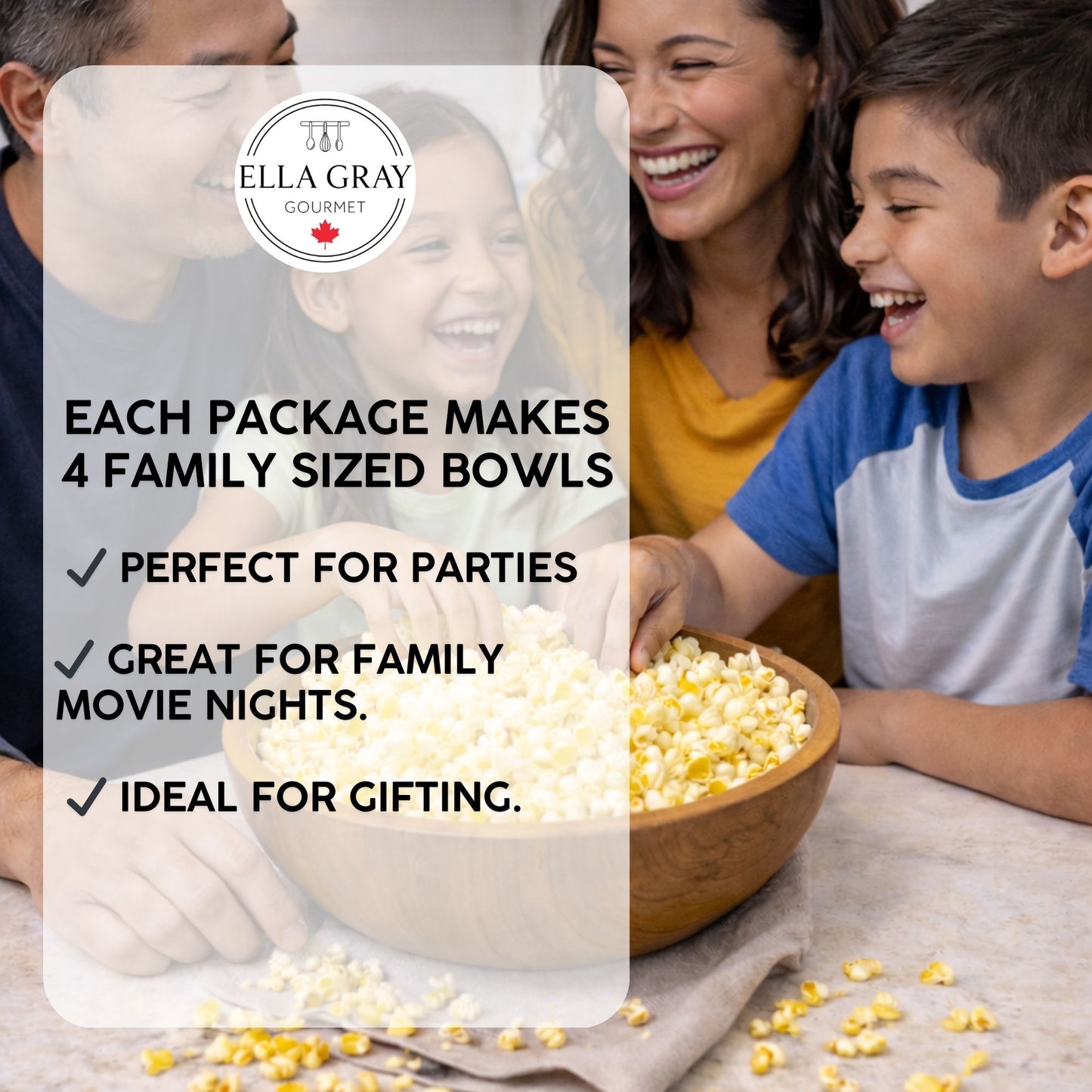 Popcorn Kernels - Yellow GMO FREE