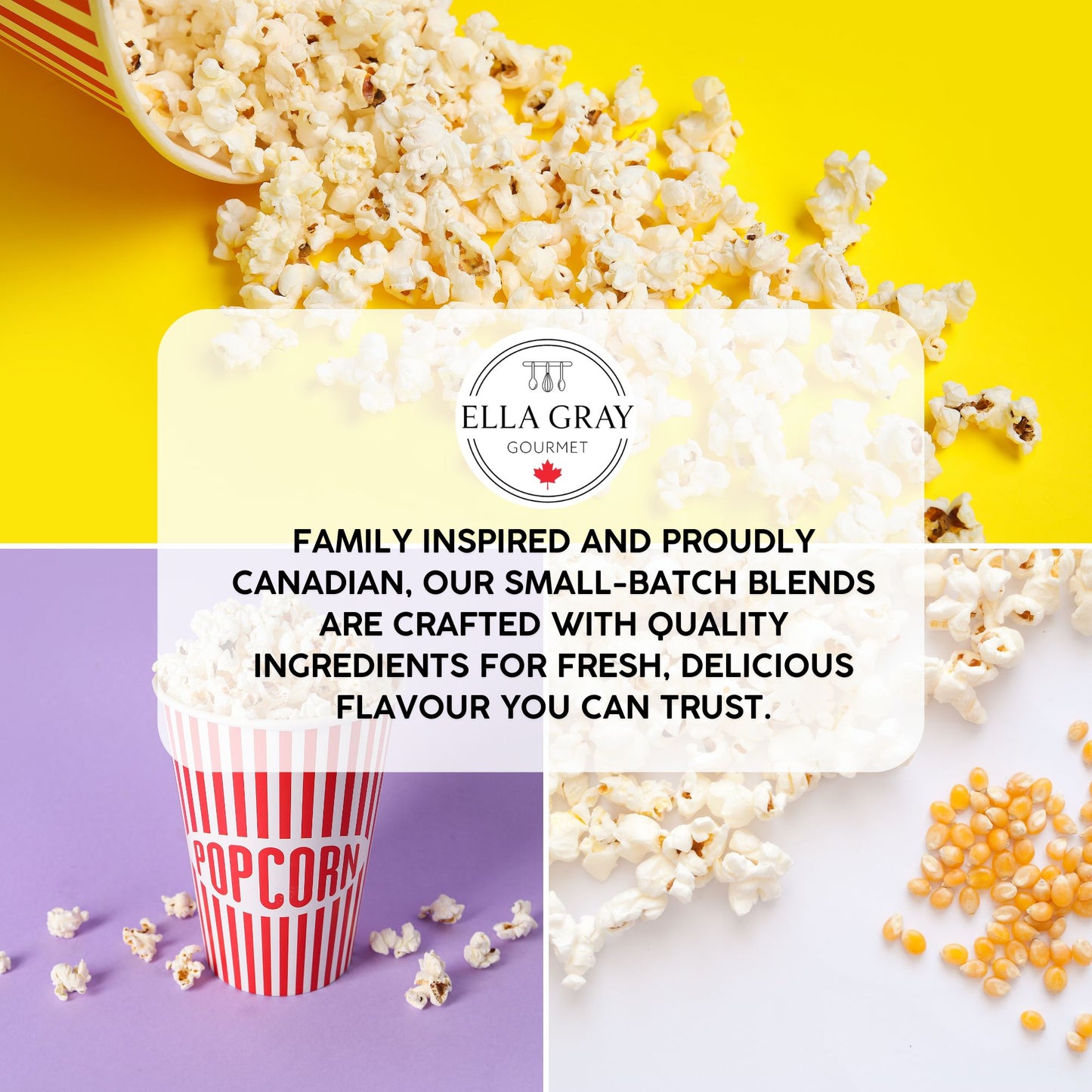 Popcorn Kernels - Purple -GMO FREE